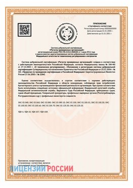 Приложение СТО 03.080.02033720.1-2020 (Образец) Городец Сертификат СТО 03.080.02033720.1-2020